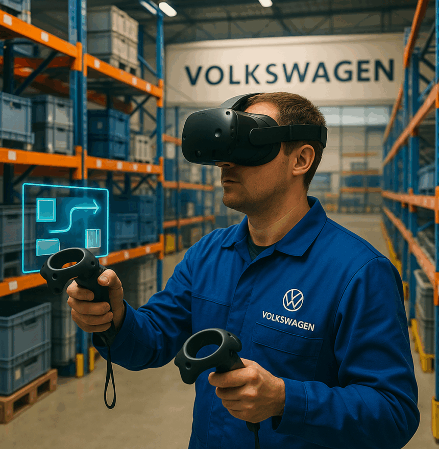 VR тренажер Volkswagen