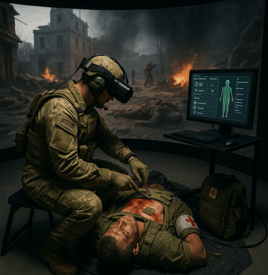 VR-тренажеры для военных медиков