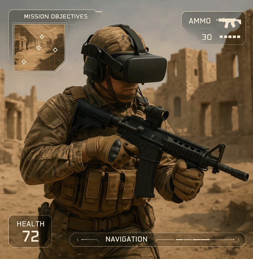 VR-тренажер для военных