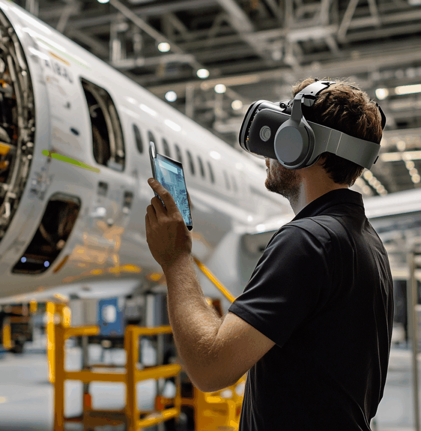 AR-решения для авиастроения: как Airbus оптимизирует сборку самолетов с помощью дополненной реальности