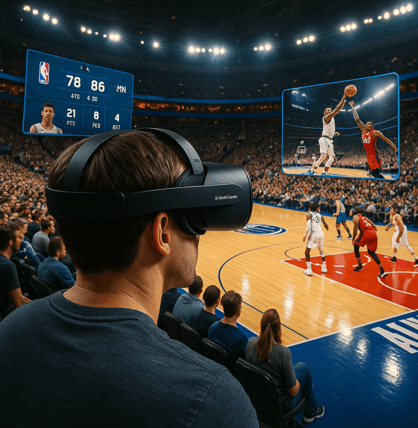 VR-трансляции NBA: как Meta Quest превращает просмотр баскетбола в иммерсивный опыт