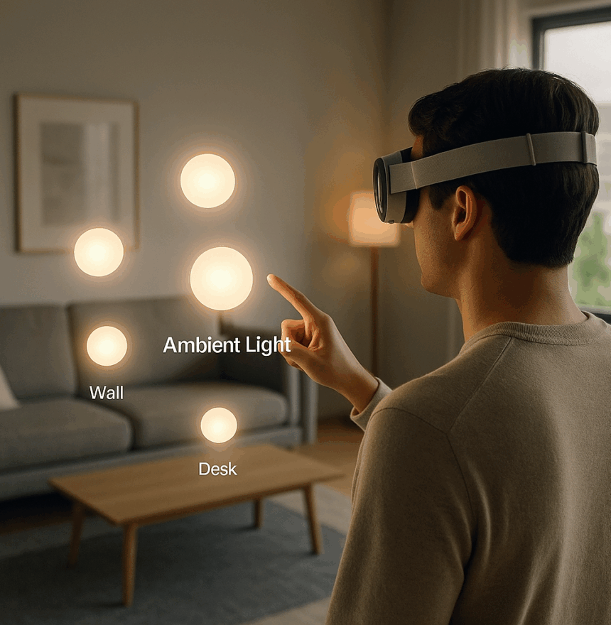 AR Light Control: Интерактивное управление освещением через жесты в дополненной реальности