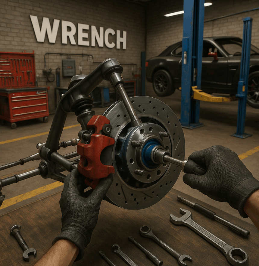 Wrench: Иммерсивный симулятор автомеханика в VR