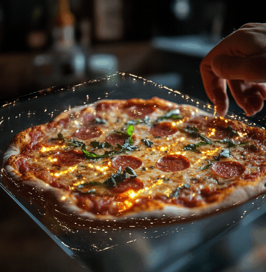 AR-MENU-Pizza: Инновационный цифровой опыт с дополненной реальностью