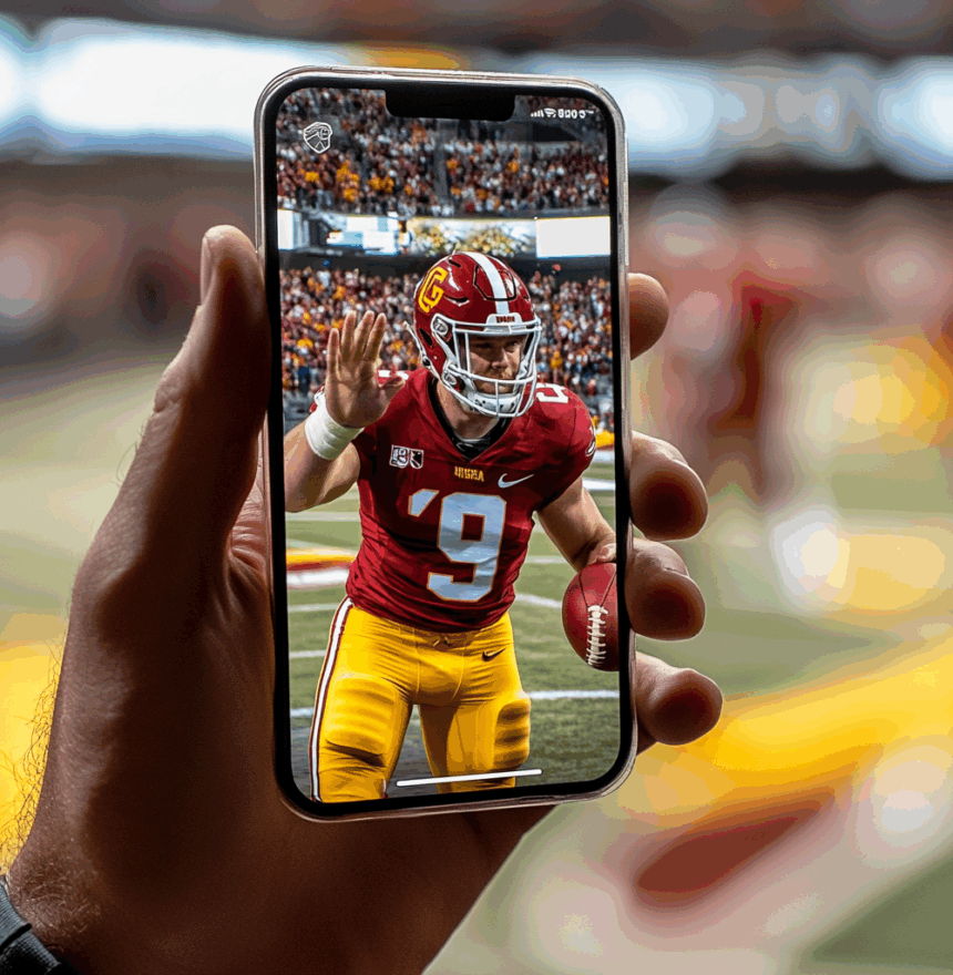 Augmented Reality Sports App: интерактивный опыт для фанатов Iowa State Cyclones