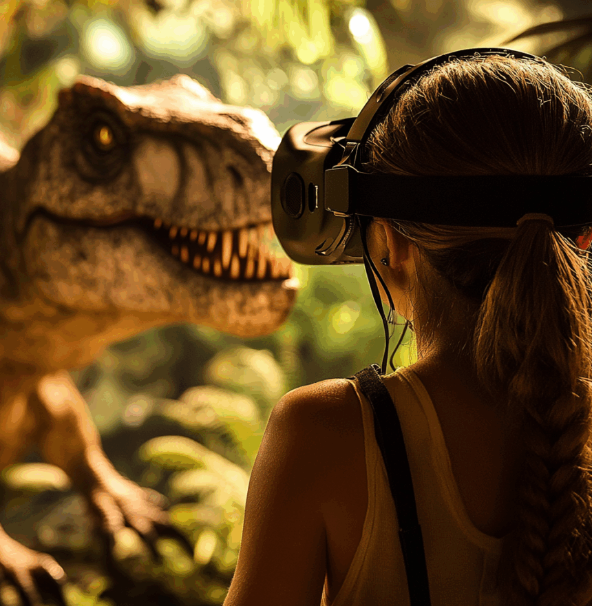 Dino-Dig VR: Погружение в Мир Динозавров через Виртуальную Реальность