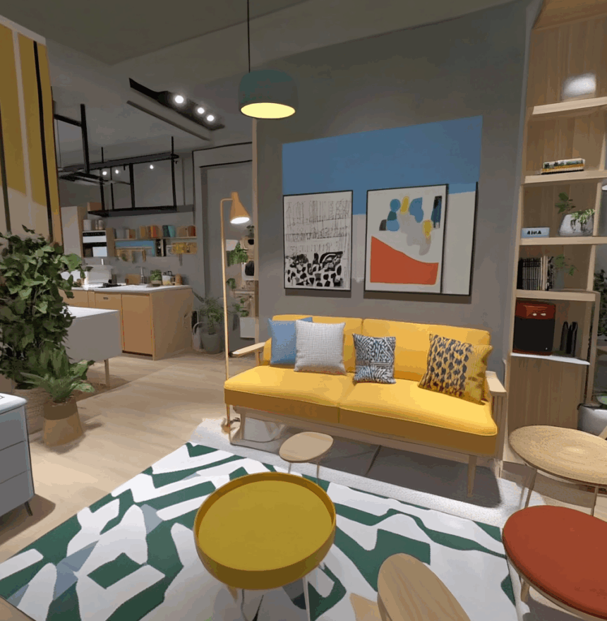 IKEA TAKELEAP VR: Инновационный VR-шопинг для вдохновения в дизайне интерьера