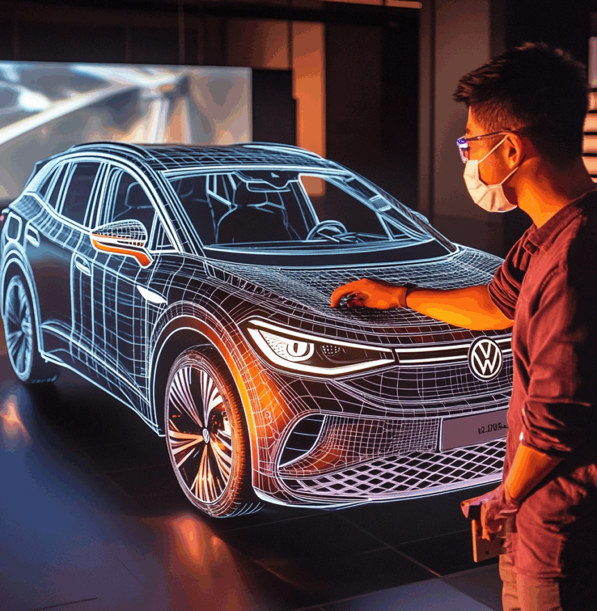 Иммерсивный AR-опыт для Volkswagen: инновационный подход к визуализации автомобилей