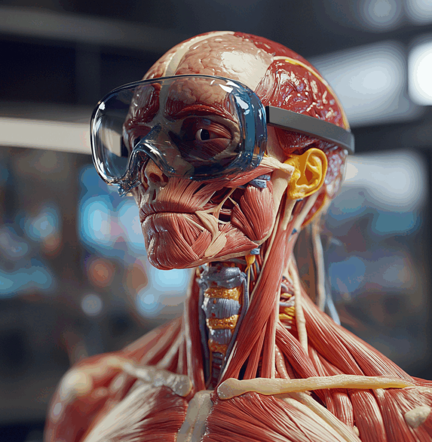 Immersive AR/VR Human Anatomy Training: Интерактивное обучение через виртуальную реальность