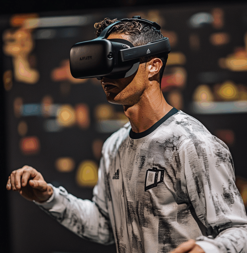 Иммерсивный VR-опыт с Криштиану Роналду: будущее футбола в виртуальной реальности