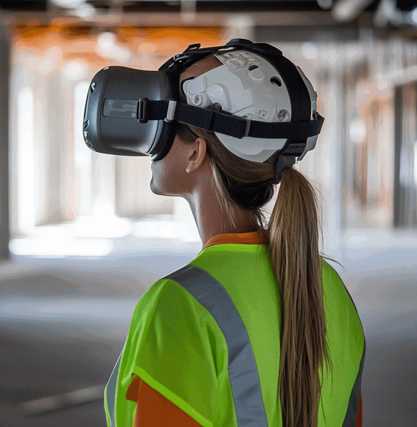 VR-технологии в строительстве: как виртуальная реальность изменила процесс создания школы Eastmark High