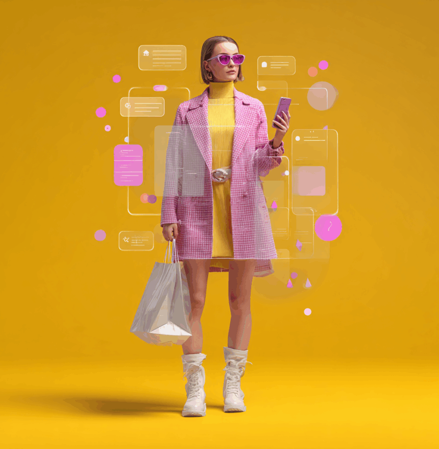 Дополненная реальность позволяет мгновенно примерить одежду