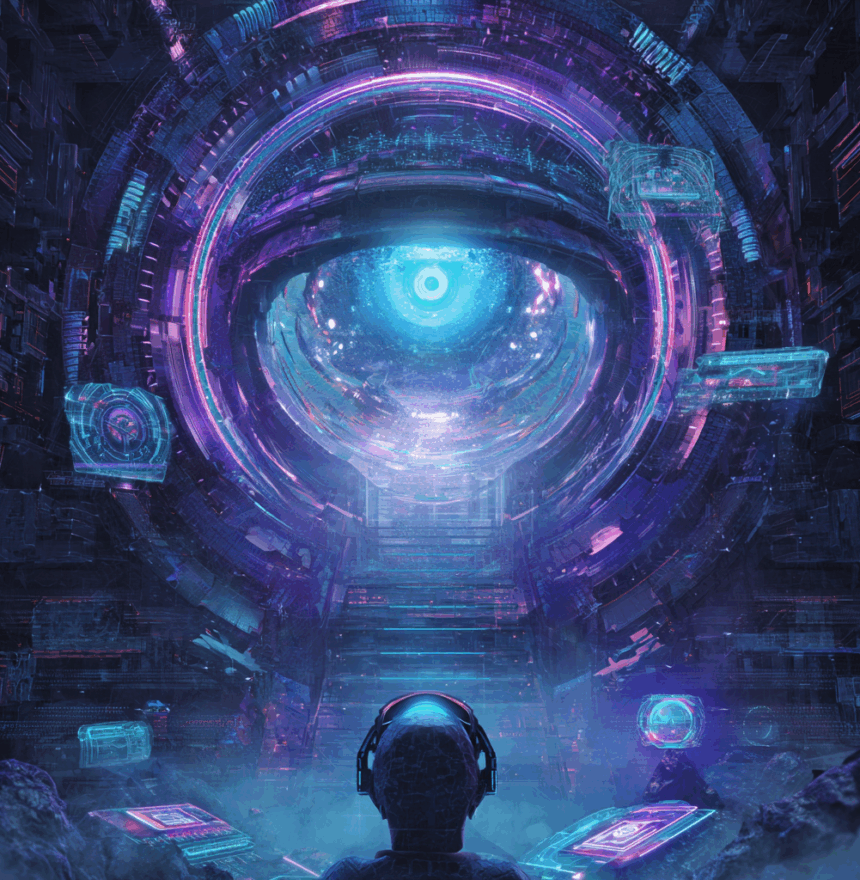 Технология дополненной реальности создаёт портал в виртуальное пространство