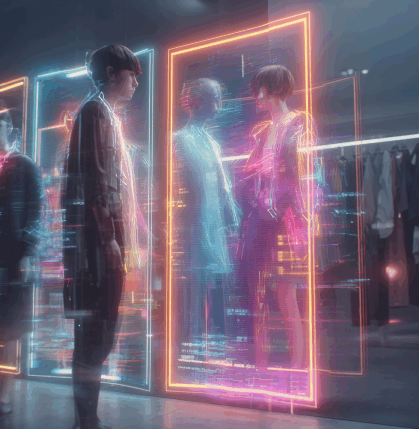 Интерактивное AR-зеркало: виртуальная примерка стиля в реальном времени