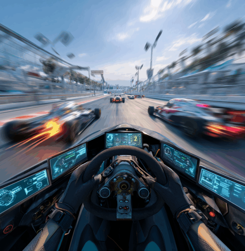 VR-симулятор вождения: реалистичные гонки и тренировка навыков