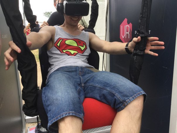 Аттракционы Zero Gravity на Geek Picnic 2015 в Санкт-Петербурге