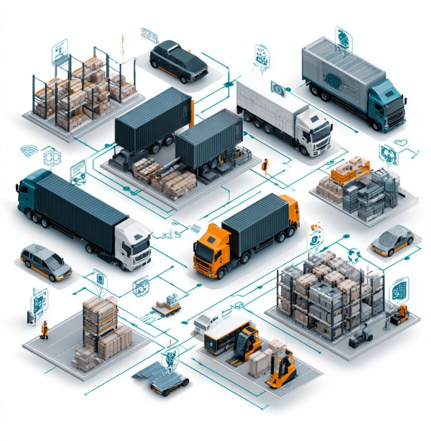 ERP для логистики: Полная автоматизация склада и управления перевозками