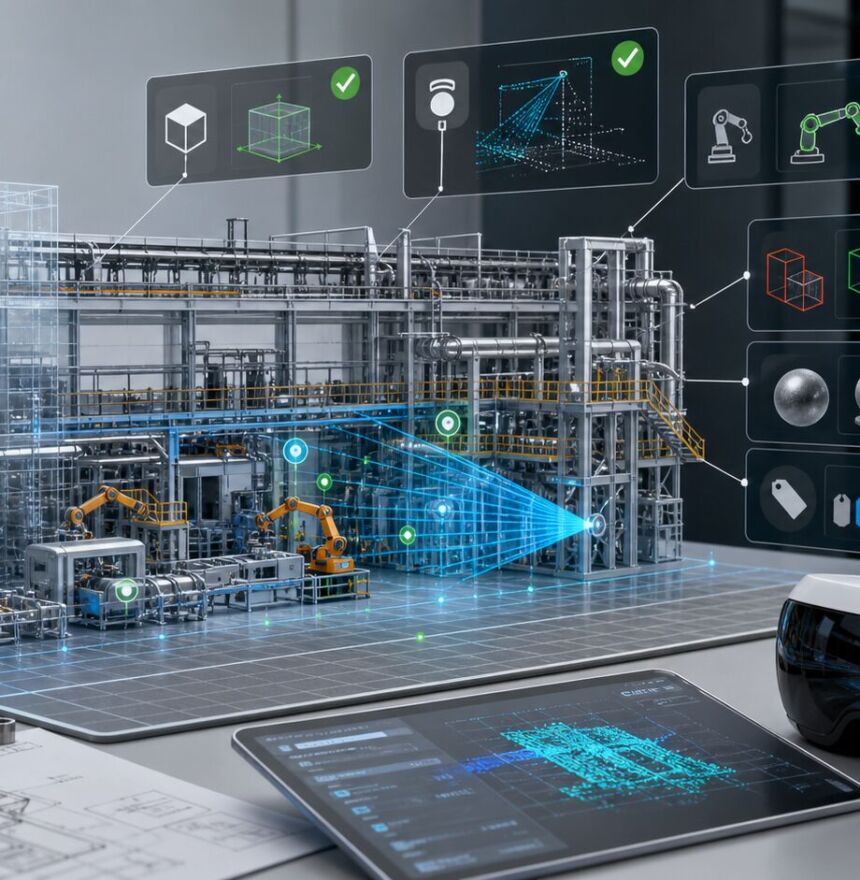 AI-агенты для 3D-сцен: как simulation-ready digital twins меняют XR, VR-тренажеры и промышленное обучение