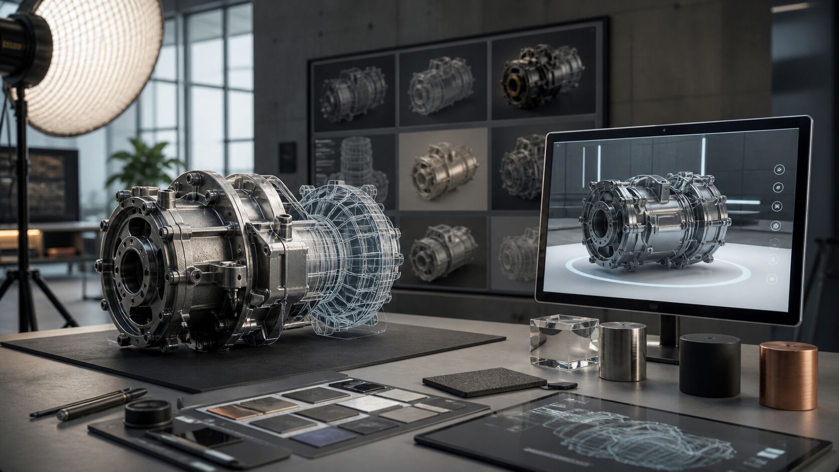 Производственный объект превращается в 3D-модель и CGI-визуализацию