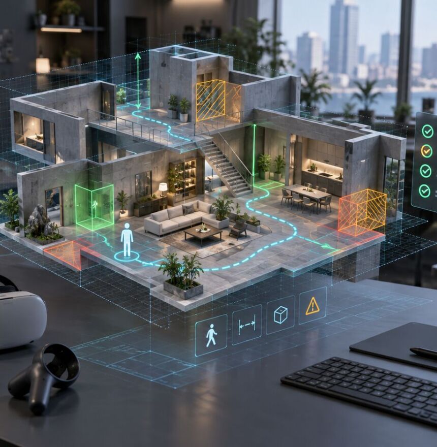 AI-генерация 3D-миров для XR: почему бизнесу нужна проверка сцен